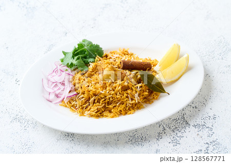 チキンビリヤニ 128567771