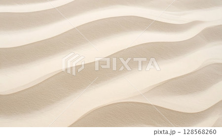 《AI画像》砂浜にできた風紋 《AI画像》砂浜にできた風紋 128568260