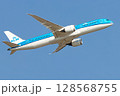 KLM B789離陸上昇 128568755