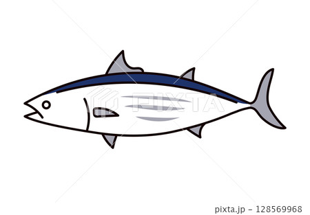 カツオのイラスト 128569968