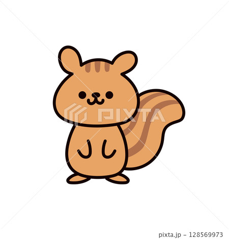 リスのイラスト リスのイラスト 128569973
