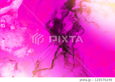 アルコールインク 大人綺麗な背景画像 128570249
