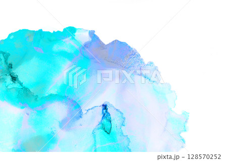 アルコールインク 大人綺麗な背景画像 128570252