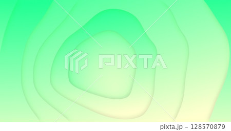 Image of green gradient lines waving in seamless loop Image of green gradient lines waving in seamless loop 128570879