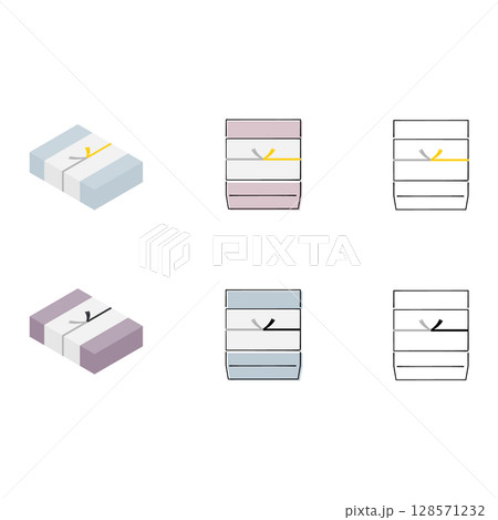 シンプルなお供え物の箱のイラスト まとめ シンプルなお供え物の箱のイラスト まとめ 128571232