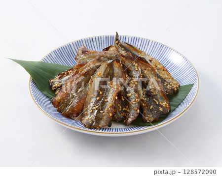 香ばしい！ししゃもの味醂焼き 128572090