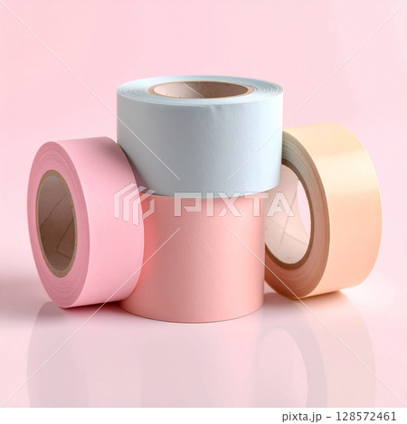 tape, adhesive, stationery, clear tape, double-sided tape, masking tape, packaging tape, colored tape, stickiness, tape cutter, roll type 128572461