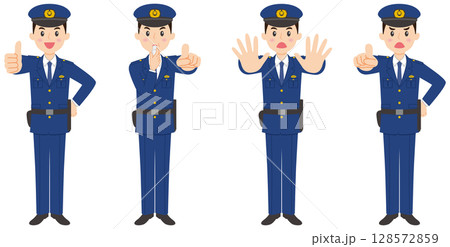 警察官全身その6 128572859
