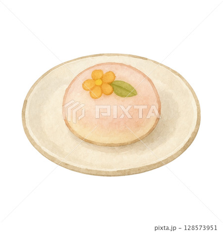 【和菓子】練り切りのイラスト 128573951