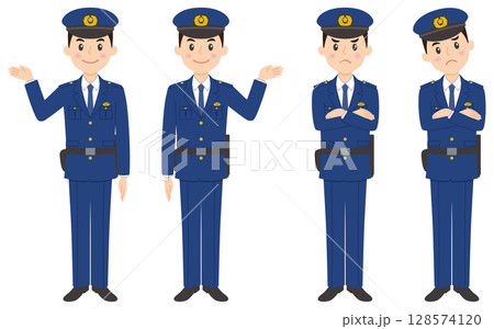 警察官全身その2 128574120