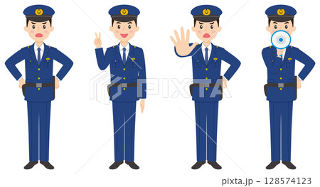 警察官全身その5 128574123