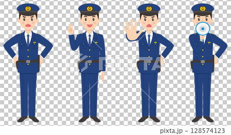 警察官全身その5 128574123
