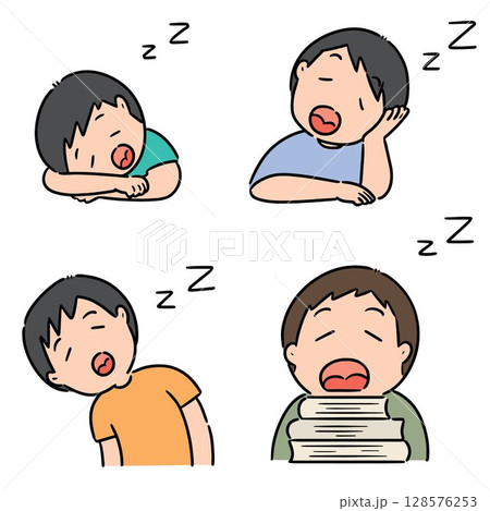 vector set of men sleeping vector set of men sleeping 128576253