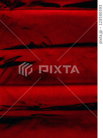 Noise glitch. Distortion texture. Red color gradient digital artifacts lines vibrant pattern abstract art dark black background. 128580393