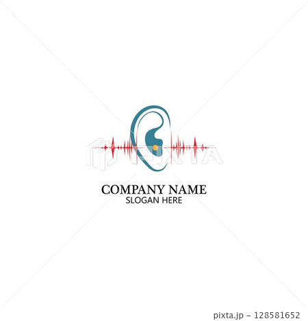 Hearing Logo Template 128581652