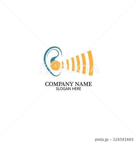 Hearing Logo Template 128581665