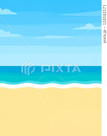 海　ビーチ 128582571