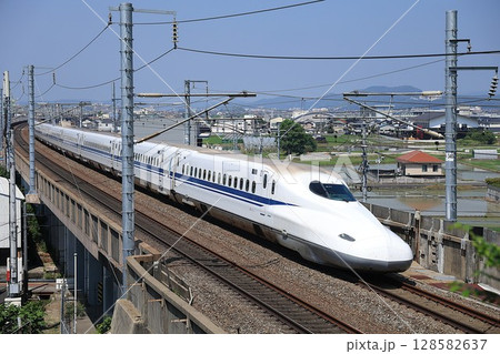 【JR東海】N700系1000番台「のぞみ」（山陽新幹線：岡山〜相生） 128582637