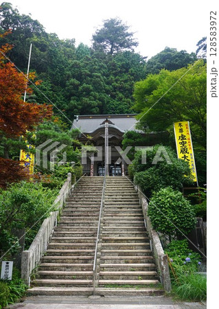 岡山県津山市の標高600mにある高野山真言宗のお寺「萬福寺」 128583972