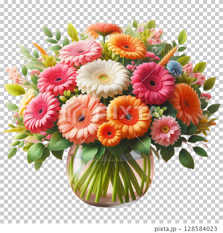 小さな幸せを届ける花 128584023