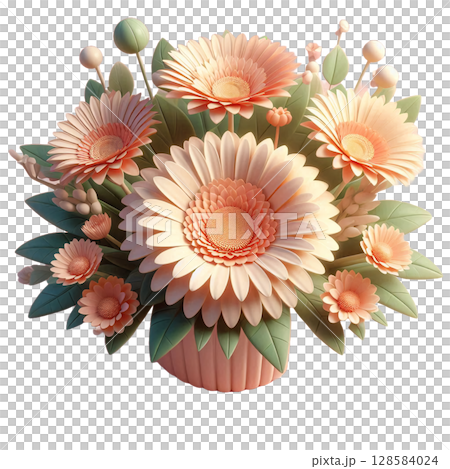 一朵溫柔綻放的療癒之花 一朵溫柔綻放的療癒之花 128584024