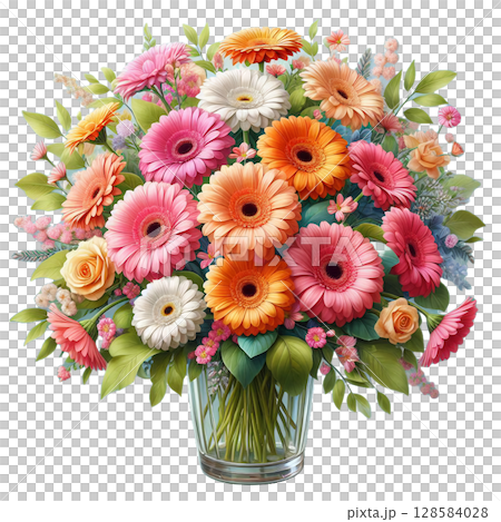 暮らしに彩りを添える花 128584028