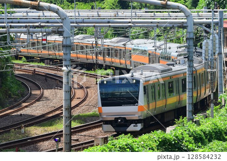 E233系0番台中央線グリーン車組込み後 E233系0番台中央線グリーン車組込み後 128584232