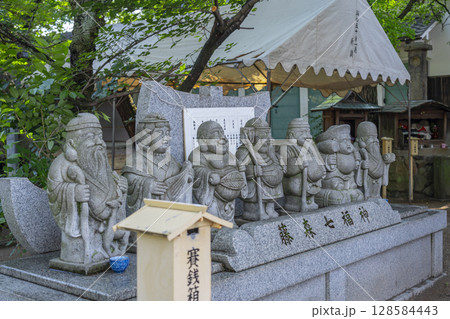 夏の京都　藤森神社　藤森七福神 128584443