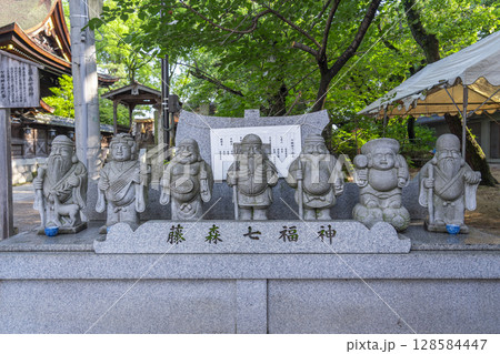 夏の京都　藤森神社　藤森七福神 128584447