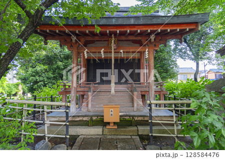夏の京都 藤森神社 天満宮社 夏の京都 藤森神社 天満宮社 128584476