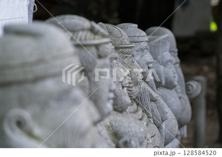 夏の京都 藤森神社 藤森七福神 夏の京都 藤森神社 藤森七福神 128584520