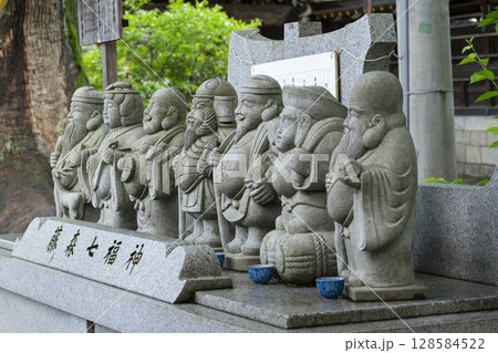 夏の京都　藤森神社　藤森七福神 128584522