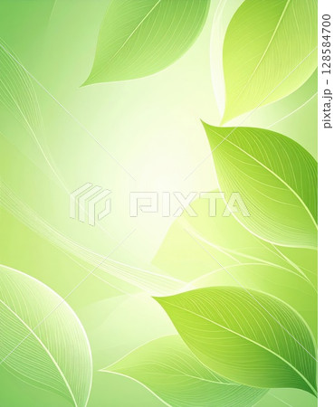 《AI画像》新緑イメージの背景素材 《AI画像》新緑イメージの背景素材 128584700