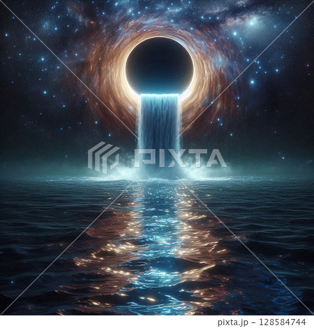 宇宙の中心で崩れる水 宇宙の中心で崩れる水 128584744