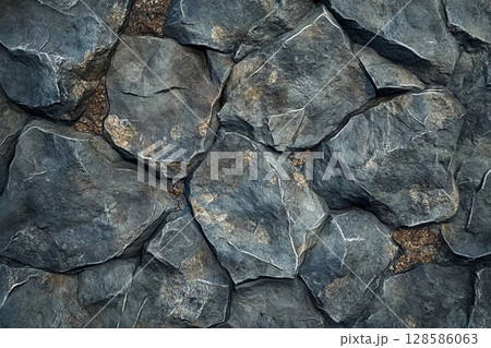Texture of Gray-Brown Mineral Surface Evoking Nature's Raw Beauty and Strength. Generative AI Texture of Gray-Brown Mineral Surface Evoking Nature's Raw Beauty and Strength. Generative AI 128586063