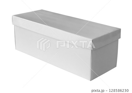 Mockup white box isolated on white background Mockup white box isolated on white background 128586230