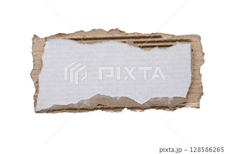 piece of white paper tear isolated on white background piece of white paper tear isolated on white background 128586265