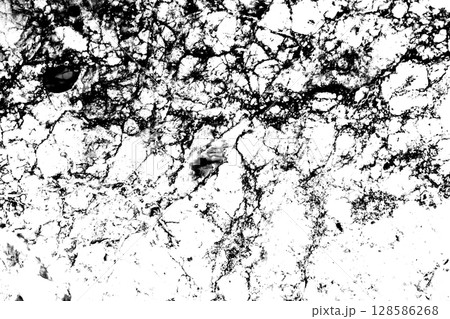 Abstract grunge black and white distressed texture background 128586268
