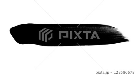 brush stroke isolated on white background 128586678