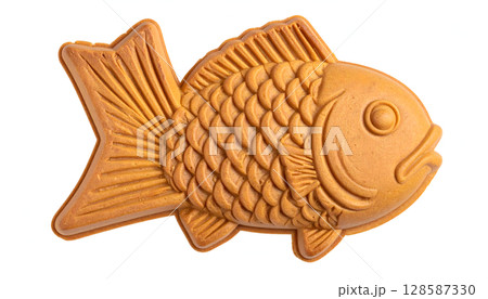 Japanese Taiyaki Fish-Shaped Cake 128587330