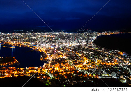 函館山の夜景 函館山の夜景 128587521