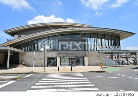 美濃太田駅の南口（高山本線・太多線・長良鉄道） 128587952