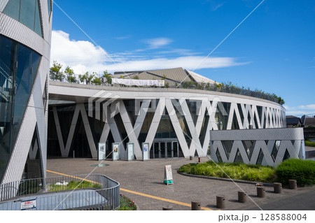 快晴の大田区総合体育館 快晴の大田区総合体育館 128588004