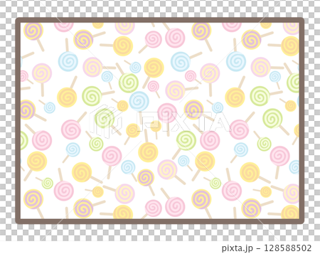 Candy square frame 128588502