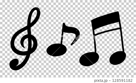 音符 メロディ ト音記号 シンプルなアイコンセット 音符 メロディ ト音記号 シンプルなアイコンセット 128591182