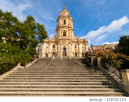 Baroque Cathedral of Modica, Sicily Baroque Cathedral of Modica, Sicily 128592110