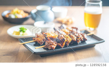 炭火焼き鳥塩味1 128592138