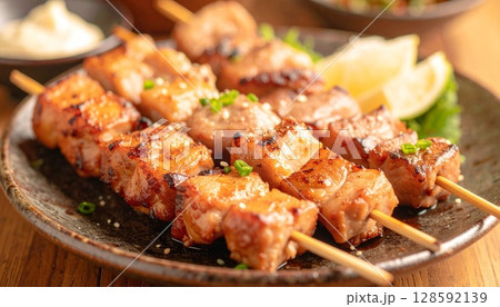 炭火焼き鳥塩味2 128592139
