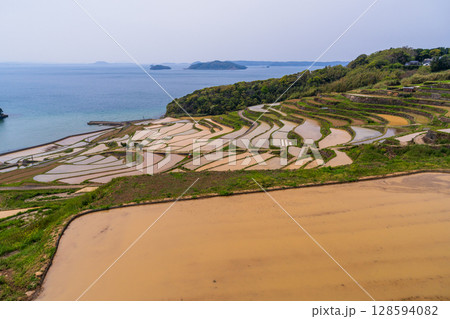 《長崎県》土谷棚田・日本の原風景 128594082