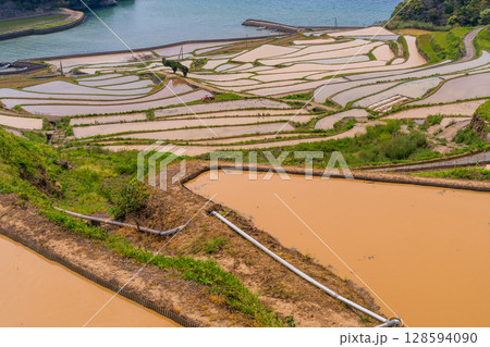 《長崎県》土谷棚田・日本の原風景 128594090